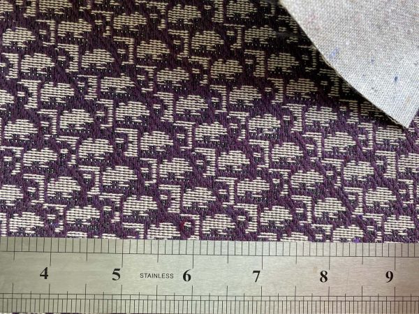 purple dior fabric for sneaker