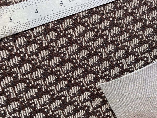 brown dior fabric by the yard