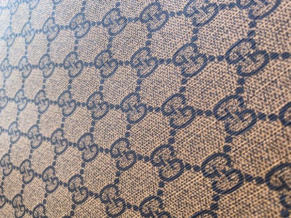 Gucci Leather Fabric BROWN