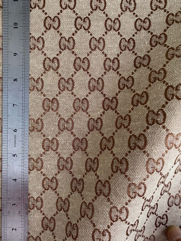 Gucci Canvas Fabric Brown