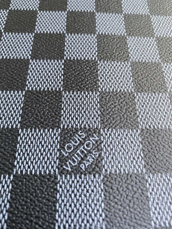 Louis Vuitton Damier Ebene Leather Fabric