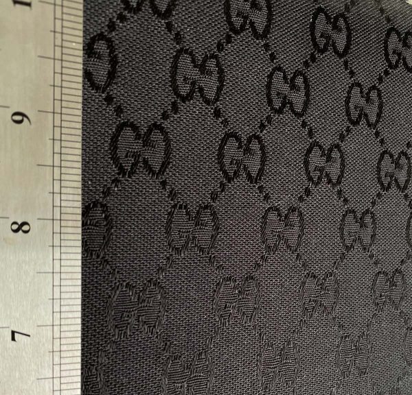 Blck Gucci Jacquard Fabric