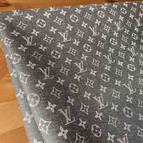 Dark gray Lv fabric like denim / jeans