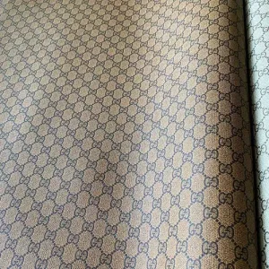 brown synthetic gucci fabric