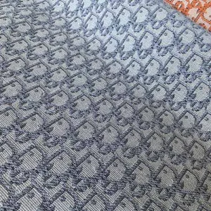 christian dior light grey canvas fabric with grey patterns